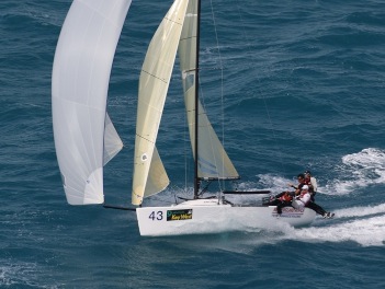 Six Melges 24's