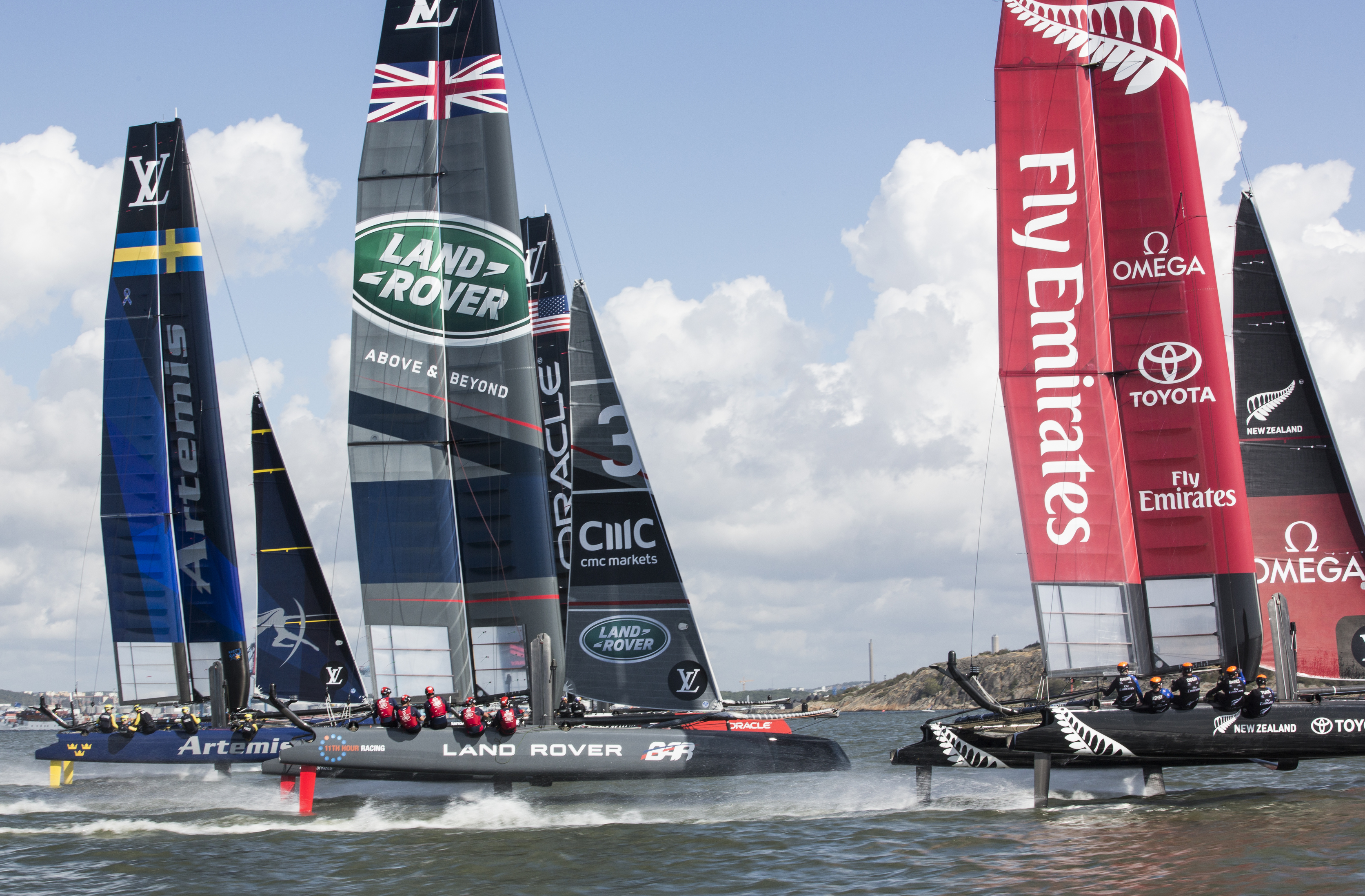 The First Louis Vuitton America's Cup World Series