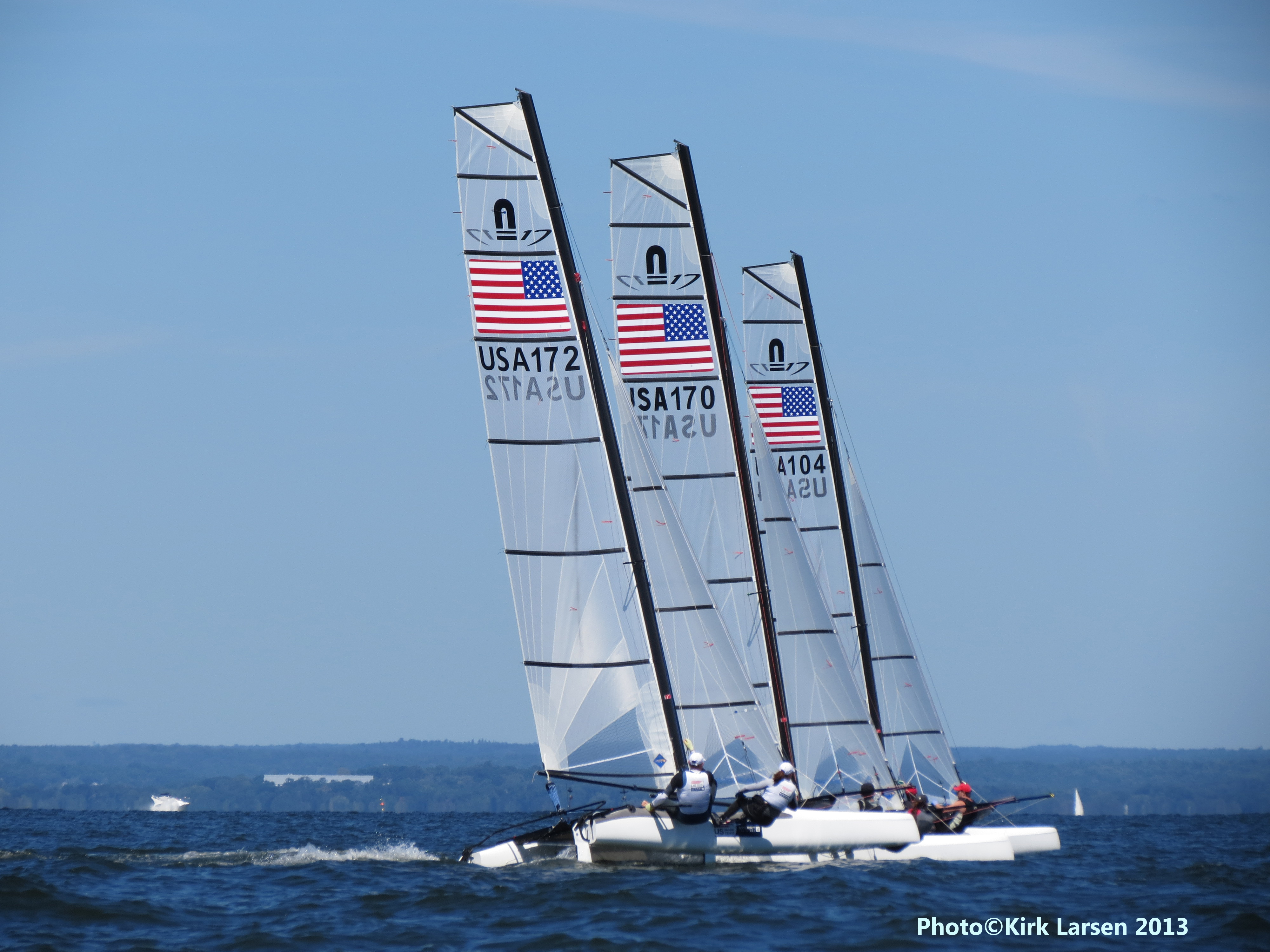49er 49erFX and Nacra Nationals at Oakcliff Oakcliff Sailing